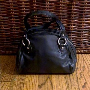 Juicy Couture black leather bag